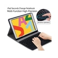 thumbnail image 2 of Bluetooth Keyboard Case with Trackpad for iPad Pro 12.9 inch 2017 2015 (Old Model, 2nd & 1st Generation) Removable Wireless Keyboard with Leather Cover / Pencil Holder, 2 of 7