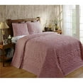 thumbnail image 1 of Better Trends BSTRDOPI 96 x 110 Po. Couvre-Lit Trevor, Rose - Full, 1 of 3