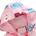 thumbnail image 3 of Lovebay Toddler Kid Little Girls Floral Cartoon Hooded Jacket Windbreaker Thin Coat, 3 of 8
