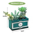 thumbnail image 2 of Artificial succulents, bonsai, creative ornaments, artificial plants, interior decorations - type:style4, 2 of 5