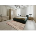 thumbnail image 4 of Ahgly Company Indoor Square Mid-Century Modern Pastel Orange Oriental Area Rugs, 4' Square, 4 of 6
