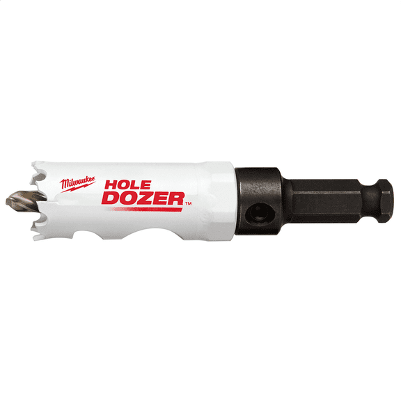 Milwaukee Tool 7/8" Hole Dozer Bi-Metal Hole Saw with Arbor