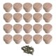 thumbnail image 1 of 20 piezas cajón gabinete de madera redondo tiradores con tornillos 35x25mm,11 kaili Sencillez, 1 of 2