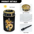 thumbnail image 7 of SEANATIVE Cross Solar Lights for Cemetery Solar Grave Lights for Cemetery Sunflower Solar Garden Lights Solar Powered Stake Lights Sympathy Remembrance Memorial Gifts for Grave, 7 of 7