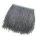 thumbnail image 5 of 1 de Flecos de Plumas de Avestruz Natural para Decoración / Accesorio de Ropa Cinta de Plumas Diy Gris Y Champán, 5 of 9