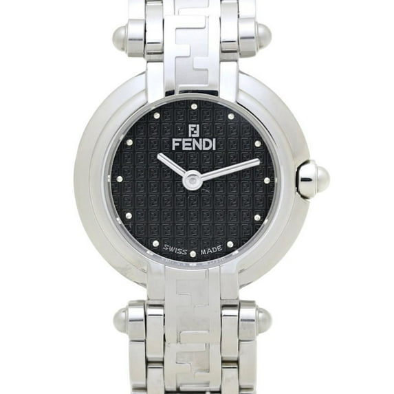 Pre-Owned FENDI Orologi F75210L 750L Stainless Steel Ladies Watch 130340