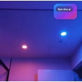 thumbnail image 4 of 5/6 in. 65-Watt Equivalent Multi-Color Smart Alexa/Hey Google/HomeKit/Siri Retrofit Integrated LED Recessed Downlight, 4 of 5