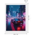 thumbnail image 2 of Diamond Art Kits for Adults, Speeding Sports Car Night Cityscape 5D Diamond Painting Kits for Adults Beginners, DIY Full Drill Diamond Painting, Gem Art and Crafts 12x16, 2 of 7