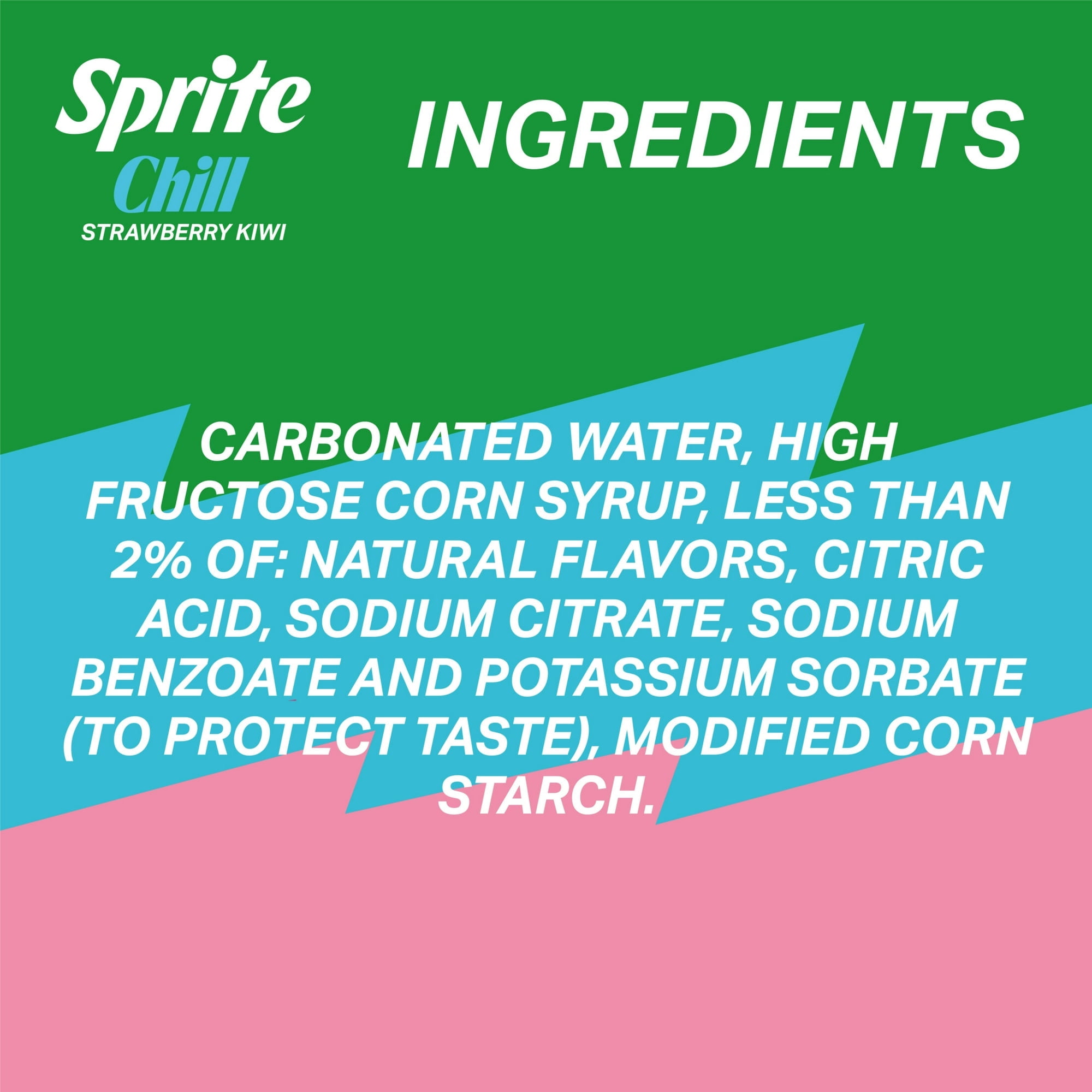 Sprite Chill Strawberry Kiwi Fridge Pack Cans, 12 fl oz, 4 Pack