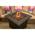 Blue Rhino Outdoor Propane Gas Fire Pit (Copper Fireglass)