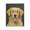 Joyful Golden Retriever Portrait, variant on Stupell Industries Farmhouse Joyful Golden Retriever Portrait Black Framed Giclee Art, 11 x 14, by Lil' Rue
