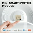 thumbnail image 4 of Mistaha Smart Home WiFi Light Switch Module Mini DIY Circuit Breaker 1-Way/2-Way Tayu WM-104-M Smart Home Automation Switch for Alexa Google Home Control, 4 of 6