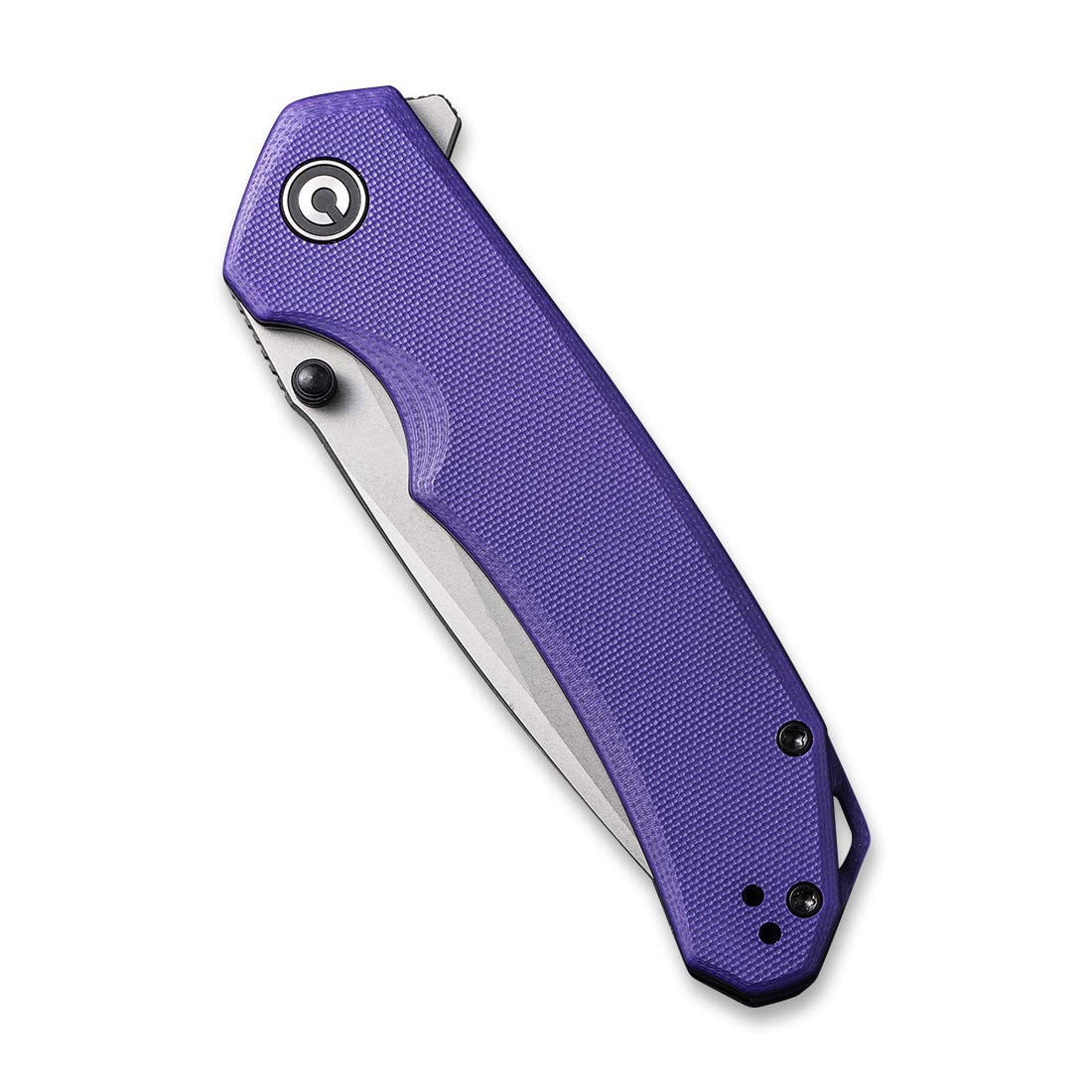 CIVIVI Knives Brazen 3.5-Inch 14C28N Stainless Steel Blade Purple G10 Pocket Knife C2102A