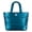 Metallic Aquamarine, variant on Water Resistant Metallic Puffer Tote Color: Metallic Aquamarine Size: N/A
