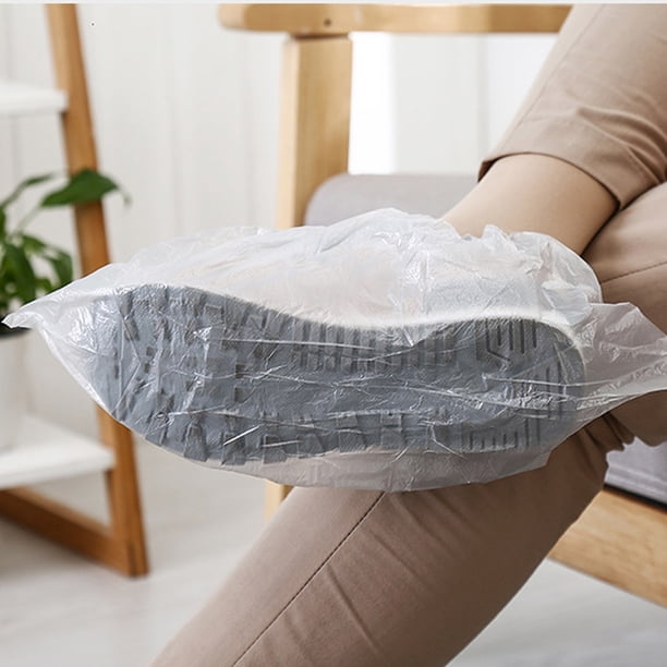 80 Uds Cubierta De Zapato Gruesa Desechable Impermeable Antideslizante Protector De Zapatos A Prueba De Polvo