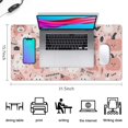 thumbnail image 5 of Long Mouse Pads for Desk,Kawaii Halloween Ghosts Pattern Desk Mats on Top Of Desks, Desk Mouse Pad Extra Large with 3mm Non-Slip Base and Stitched Edge for Gaming,Office,Work,Home 31.5x15.7in, 5 of 5
