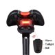 thumbnail image 1 of Luces traseras para bicicleta TFixol luz trasera antirrobo inteligente alarma LED, 1 of 8