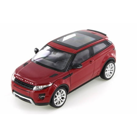 Land Range Rover Land Rover Range Rover Evoque SUV w/ Sunroof, Red - Welly 24021WR - 1/24 Scale Diecast Model Toy Car ()