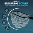 thumbnail image 5 of Large Fishing Net with Extendable Telescopic Handle – Foldable, Lightweight Landing Net with Built-in Size Measurement – for Freshwater, Saltwater, and Beach Fishing, 5 of 6