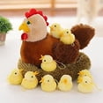 thumbnail image 1 of Puede llorar, emitir luz, gallinero, incubar muñecos de pollo, gallinas viejas, juguetes de peluche, pollitos, pollitos de juguete, pollitos bebés, 1 of 9