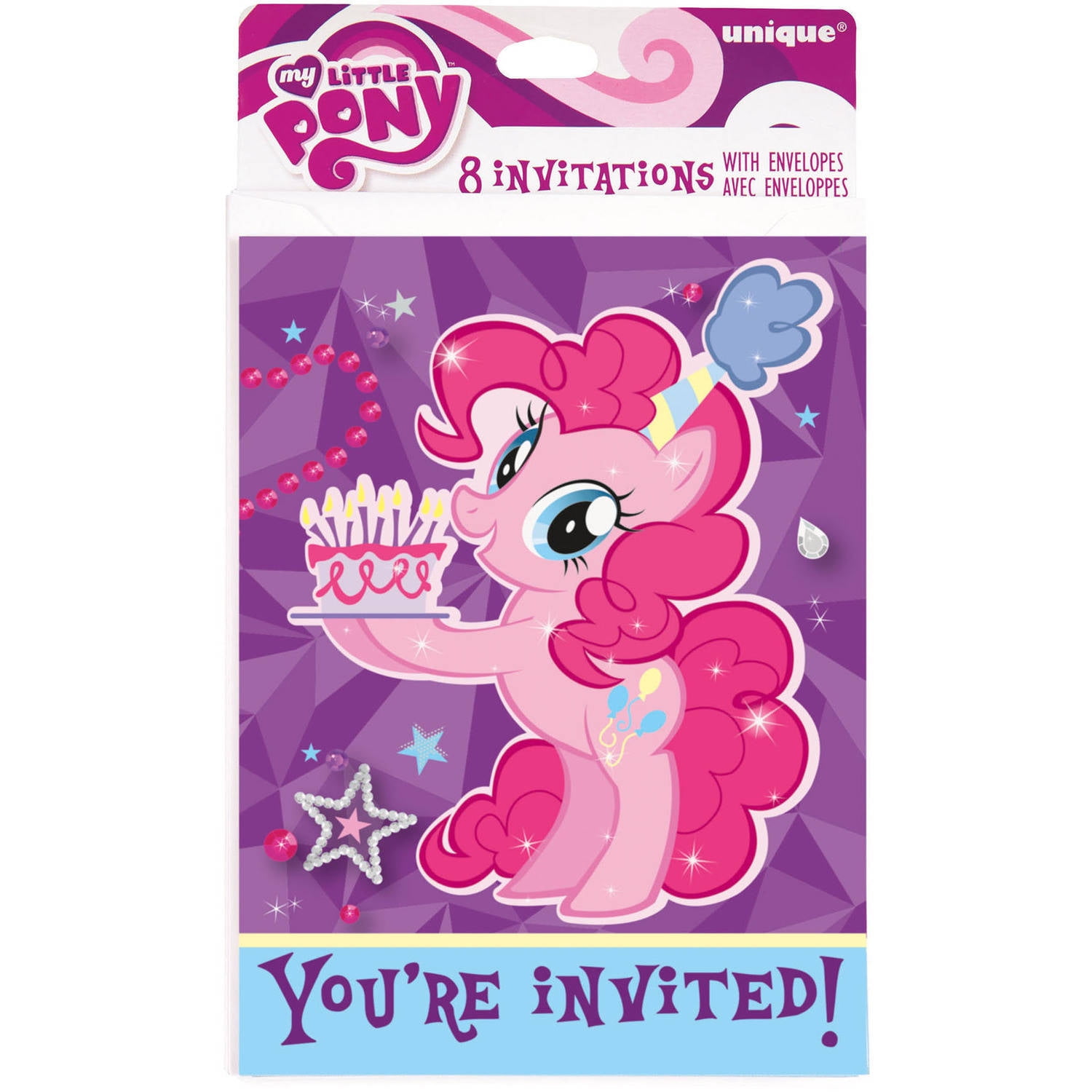  My  Little  Pony  Invitations  8ct Walmart  com