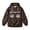 Coffee, variant on Cheetah Print Hoodies For Womens Leopard Print Pet Pouch Double Opening Long Sleeve Sweatshirt Cat Carrier Top