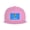 Pink, variant on Snapback Hat Oklahoma Flag Adjustable Flat Bill Brim Hat for Men Women Casual Wear Black