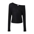 thumbnail image 5 of Mills by Millie Bobby Brown Women's Off The Shoulder Pullover, Sizes XXS- XXL, 5 of 5