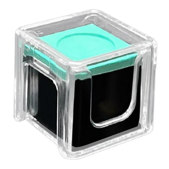 Almencla Cube de Craie pour Queue de Piscine Texture Fine Portable Haute Performance pour Club Bar Maison Vert
