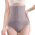 thumbnail image 4 of PMVFHDE High Waist Zipper Hook Body Postpartum Abdominal Control Womens Underwear For, 4 of 6
