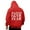 A-Red306, variant on XIAOCHA Mens Hoodies Loose Long Sleeve Letter Graphic Print Hooded Sweatshirt Kangaroo Pockets Drawstring Pullover Hoodie Fall Winter Wear