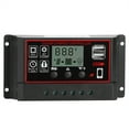 thumbnail image 3 of Photovoltaic Controller, Intelligent Solar Charge Controller, 12V 24V Automatic Built-in Microcontroller For Industrial Courtyard, 3 of 8