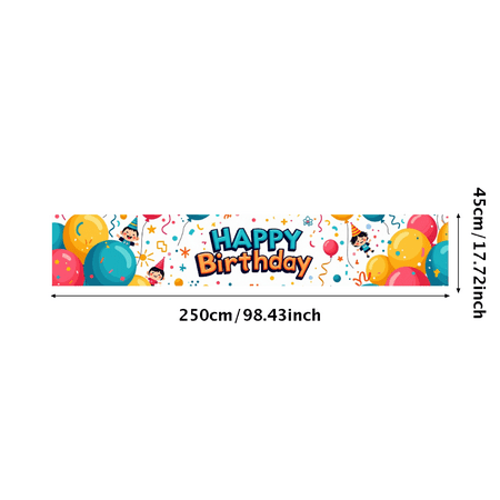 LUUFILx Panda Birthday Backdrop Banner for Kids Party Supplies Happy Birthday Decorations with Balloons and Flowers Party Decor Background Props