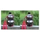 thumbnail image 3 of Bearachild Hip Flask Wine Pot Gourd Bottle Large Capacity for Outdoor Gift en 1.5L Negro 2piezas, 3 of 4