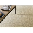 thumbnail image 3 of Hauteloom Peterhof Wool Living Room, Bedroom Area Rug - Contemporary - Light Gray, Tan - 2' x 3', 3 of 5