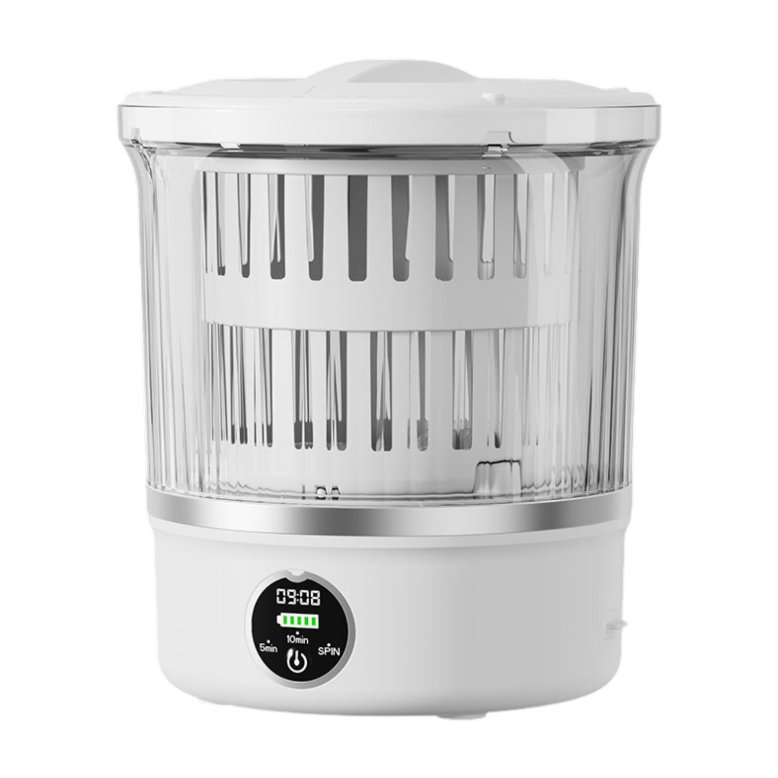 Lipstore Mini Washing Machine Laundry Washer Small Appliances Lightweight Small Washer Laundry Cup for Rvs Dormitory Solo Living Socks
