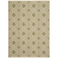 thumbnail image 5 of SAFAVIEH Veranda Deco Trellis Rubye Geometric Indoor/Outdoor Area Rug, 6'7" x 9', Red/Cream, 5 of 5
