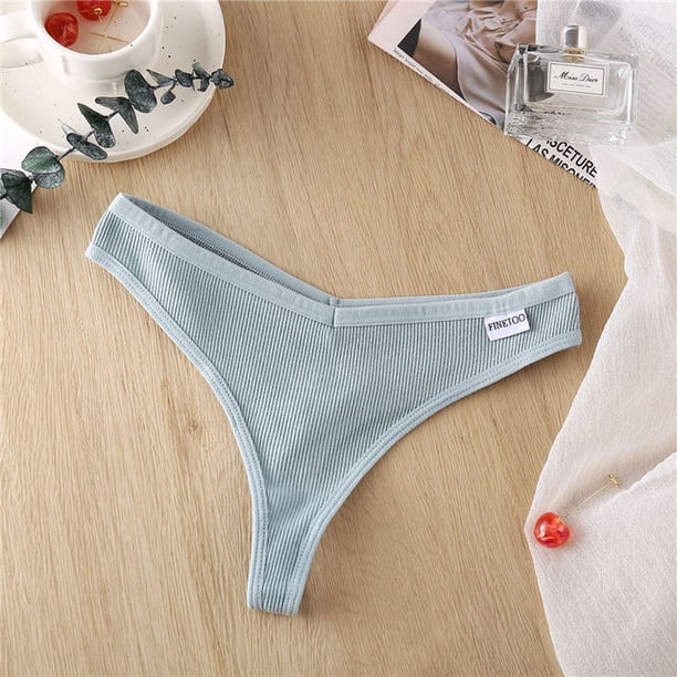 M-XL de algodón sin costuras para bragas sexis para mujer, ropa interior femenina de cintura baja, transpirable, íntima, Bikini