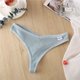 thumbnail image 1 of M-XL de algodón sin costuras para bragas sexis para mujer, ropa interior femenina de cintura baja, transpirable, íntima, Bikini, 1 of 4
