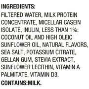 Oikos Protein Shake, Shelf Stable, Salted Caramel, 30g Protein, 12 fl oz, 4 Count Bottles