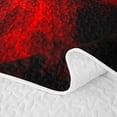 thumbnail image 5 of Feelyou Horror Bat Skull Twin Quilt Set, Red Butterfly Halloween Twin Coverlet Set, 2pcs, 1 Comforter and 1 Pillowcase, 5 of 7