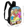 thumbnail image 2 of Adventure Time Backpack, Large Capacity Computer Backpack, 17 Inch Laptop Backpack for Shool College Work Travel, 2 of 9