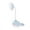 Blue, variant on Dorm room essentials, Small Desk Lamp Student Dormitory Cell Phone Reading Desk Lamp UBS Rechargeable Bedroom Desk Lamps