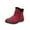 Red, variant on Fesfesfes Platform Boots for Women Outdoor Ankle Boots Women Snow Boots Round Toe Shoes Slip On Casual Zipper Boots 36(US:5.5)