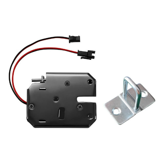 Cerradura electromagnética Speravity negra para cerradura eléctrica inteligente de seguridad mejorada