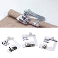thumbnail image 1 of DPTALR 3PC Rolled Hem Pressure Foot Sewing Machine For Singer Brother Low Shank Adapter, 1 of 8