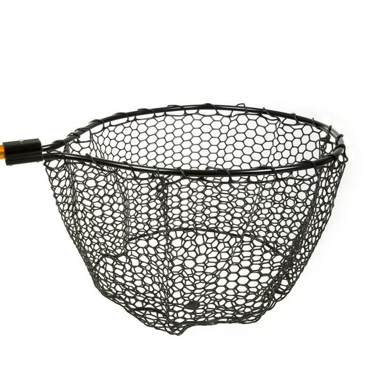 Wakeman 56-Inch Retractable Fishing Net with Telescopic Pole (Gold