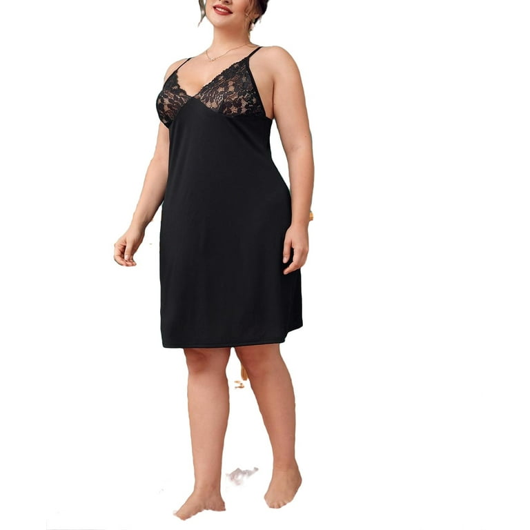 Plus size nightgowns at walmart cheap