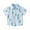 Blue1, variant on Mikilon 3-8 Years Boys' Short Sleeve Dress Shirt Casual Button Down Print Beach Blouses