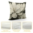 thumbnail image 4 of Chilfamy Magnolia Pillow Covers for Couch Sofa Indoor Outdoor Throw Pillow Case Printed on Both Sides 1PC 12x12in, 4 of 5